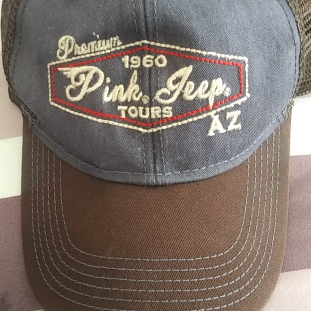 Pink Jeep Tours 1960 Tour Hat OneSz $28+Free hat